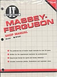 Massey-Ferguson Model MF285 Tractor Service Repair Manual (Paperback)