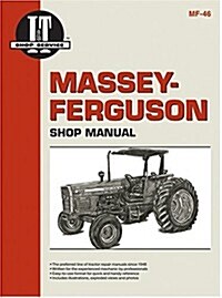 Massey-Ferguson MF340-MF399 Diesel Tractor Service Repair Manual (Paperback)