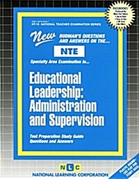 Educational Leadership: Administration and Supervision (Spiral)