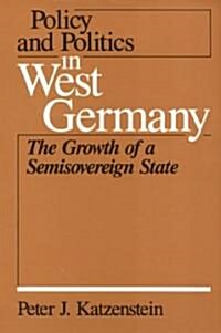 Policy & Politics West Germany (Paperback)