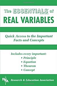 Real Variables Essentials (Paperback)
