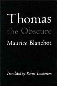 Thomas the Obscure (Paperback, New Version)