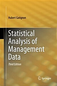Statistical Analysis of Management Data (Paperback, 3, Softcover Repri)