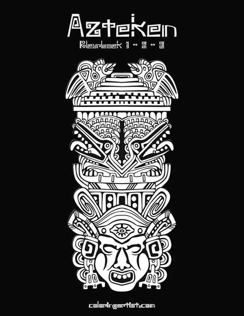 Azteken Kleurboek 1, 2 & 3 (Paperback)
