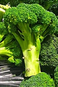 Green Broccoli Vegetable Journal: 150 Page Lined Notebook/Diary (Paperback)