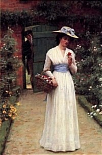 Lady in the Garden by Edmund Leighton Journal (Paperback)