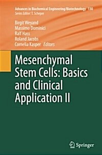 Mesenchymal Stem Cells - Basics and Clinical Application II (Paperback, Softcover Repri)