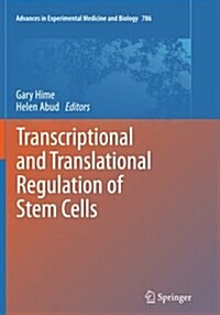 Transcriptional and Translational Regulation of Stem Cells (Paperback, Softcover Repri)