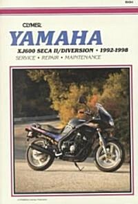 Yamaha XJ600 Seca II/Diversion Motorcycle (1992-1998) Service Repair Manual (Paperback)