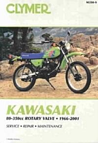 Kawasaki 80-350cc Rotary Valve Motorcycle (1966-2001) Service Repair Manual (Paperback, 9th ed.)