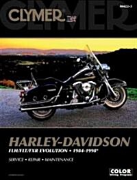 Harley-Davidson Road King, Electra, Tour Glide, Low Rider Motorcycle (1984-1998) Clymer Repair Manual (Paperback, 3rd ed.)