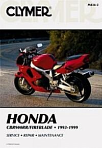 Honda CBR900RR/Fireblade Motorcycle (1993-1999) Service Repair Manual (Paperback, 2nd ed.)