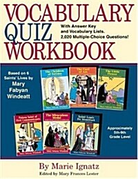 Vocabulary Quiz Workbook (Paperback, Workbook)