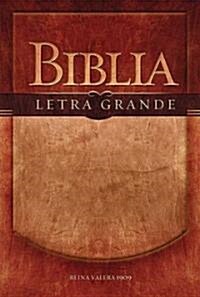 Biblia Letra Grande-RV 1909 (Paperback)