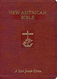 Saint Joseph Giant Print Bible-NABRE (Bonded Leather, New American Bi)