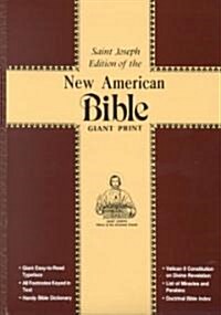 Saint Joseph Giant Print Bible-NABRE (Paperback, New American Bi)