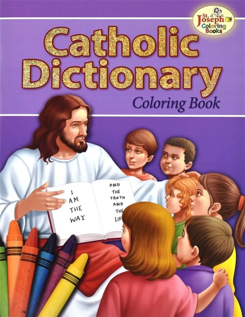 Catholic Dictionary Coloring Book: An Educational Book (Paperback)