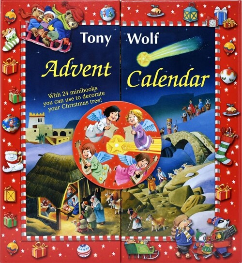 Advent Calendar: With 24 Minibooks You Can Use to Decorate Your Christma S Tree! [With 24 Mini Books] (Other)