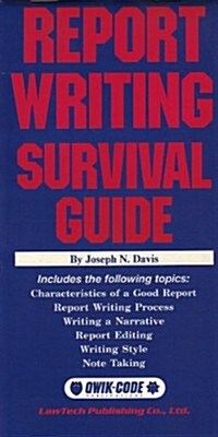 Report Writing Survival Guide (Paperback)