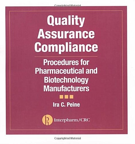 Quality Assurance Compliance (Loose Leaf)