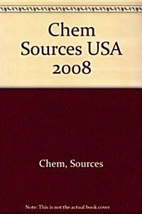 Chem Sources USA 2008 (Hardcover)