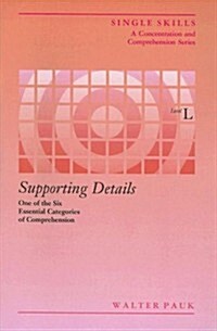 Single Skill: Supporting Detail (Paperback, STUDENT)