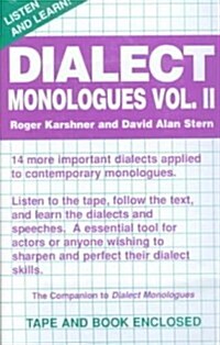 Dialect Monologues (Audio Cassette)