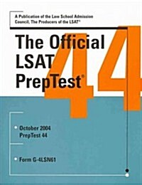 The Official LSAT PrepTest 44 (Paperback)