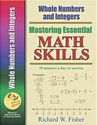 Mastering Essential Math Skills: Whole Numbers and Integers (Paperback)