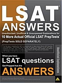[중고] LSAT Answers (Paperback)