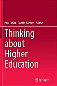 Thinking about Higher Education (Paperback, Softcover Repri)