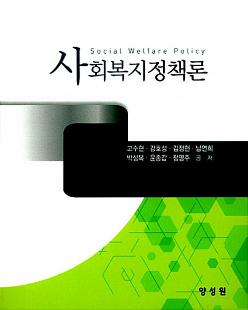 사회복지정책론 (고수현)