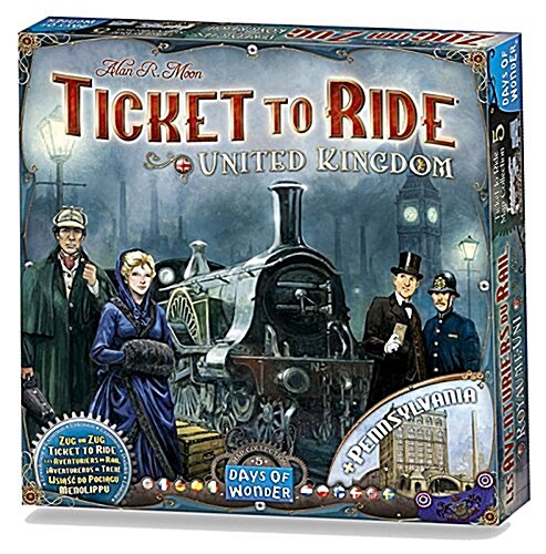 Ticket to Ride Map Collection Volume 5 : United Kingdom Board Game (Toy)