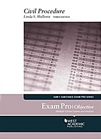 Exam Pro on Civil Procedure (Paperback, 3rd, New)