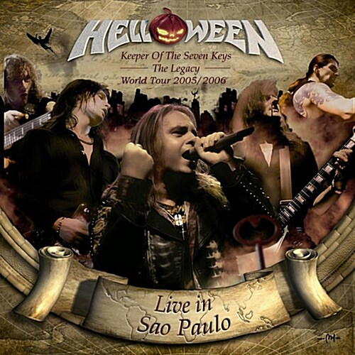 [중고] Helloween - Keeper Of The Seven Keys ~ The Legacy ~ World Tour 2005/2006 (Live In Sao Paulo) [2CD]