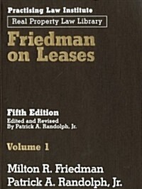 Friedman on Leases (3 Vols) (Hardcover, 5)