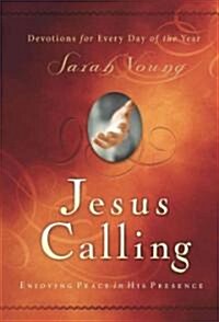 Jesus Calling: Enjoying Peace in His Presence (Imitation Leather, Deluxe)