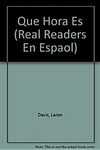 Que Hora Es (Paperback)