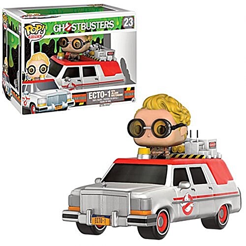 Funko POP Rides: Ghostbusters 2016 - Ecto-1 Action Figure with Jillian Holtzmann (Toy)