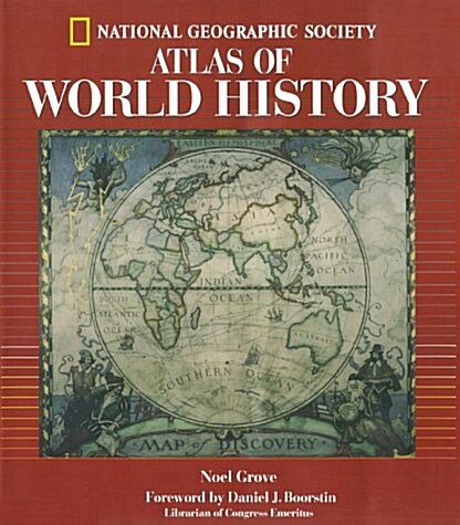 [중고] National Geographic Atlas Of World History (Hardcover, 1St Edition)