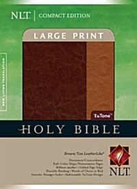 Large Print Bible-NLT-Compact (Imitation Leather, 2)