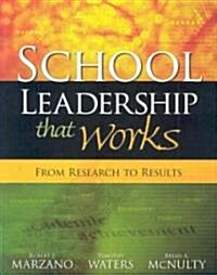 School Leadership That Works: From Research to Results (Paperback)