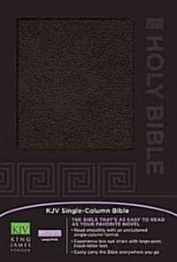 The Holy Bible (Hardcover, BOX, LEA, Large Print)