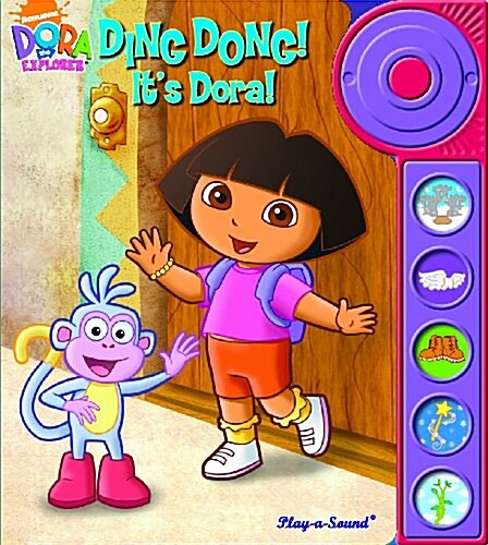 Ding Dong! Its Dora! (Board Books)
