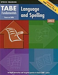 TABE Fundamentals Language and Spelling, Level D: Focus on Skills (Paperback, 2, Updated)