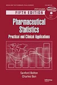 Pharmaceutical Statistics: Practical and Clinical Applications, Fifth Edition [With CDROM] (Hardcover, 5)