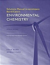 Environmental Chemistry Solutions Manual (Paperback, 4th)