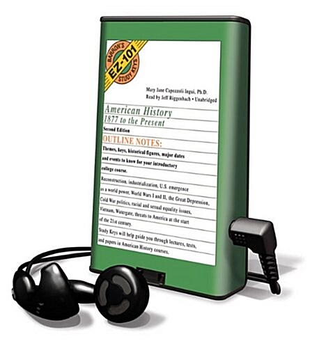 American History: 1877 to the Present [With Headphones] (Pre-Recorded Audio Player, 2)