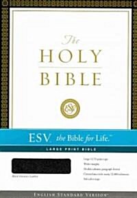 Large Print Bible-ESV (Leather)