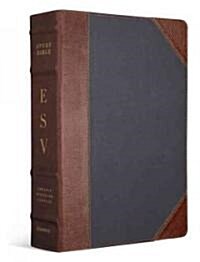 [중고] English Standard Version Study Bible Trutone Brown / Linen Portfolio Design (Paperback)